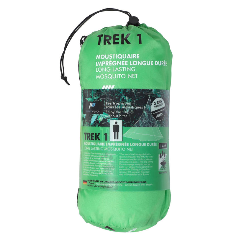 Pharmavoyage Insect net Trek 1 camping outdoor bug mesh protection White