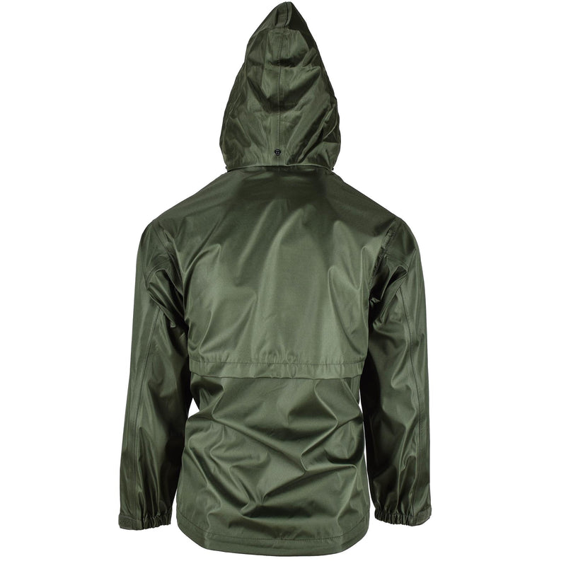 Mil-Tec Brand Jacket Olive Green waterproof Men Rainwear water-resistant men's