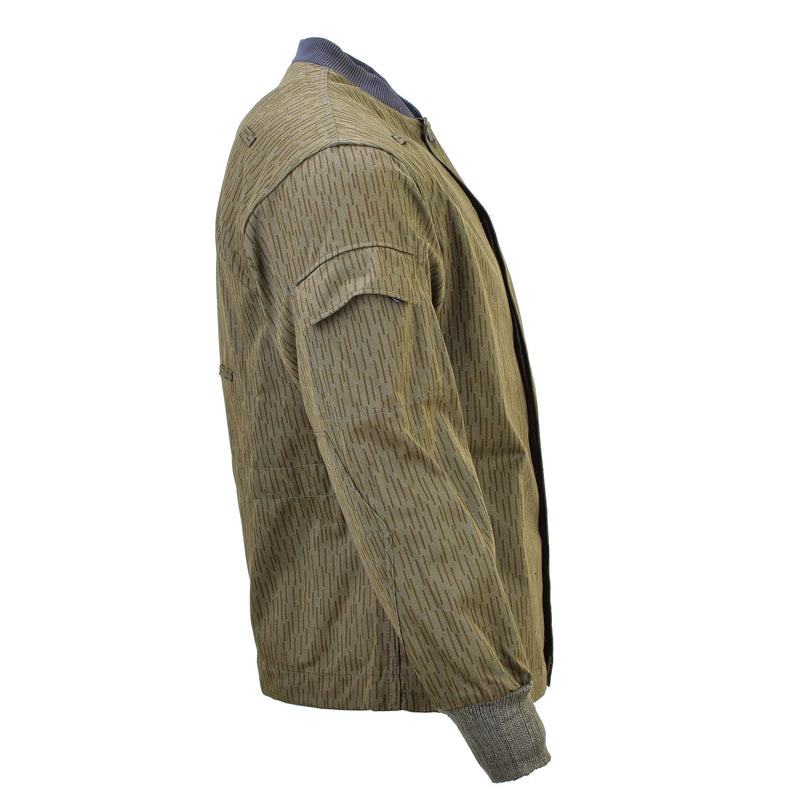 Original German Military NVA strichtarn camo jacket vintage combat field uniform