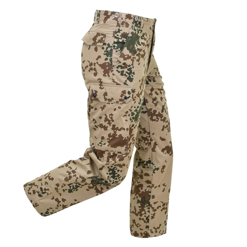 Leo Kohler military tactical field pants Tropentarn camo hiking cargo trousers