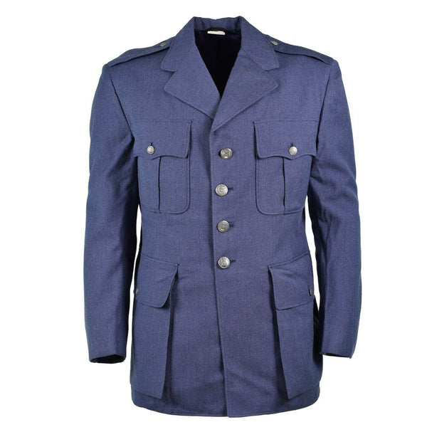 Original US Army Air Force jacket coat men's blue USAF wool coat Service Dress