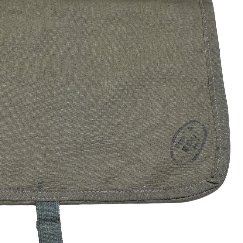 Original Bulgarian army olive shoulder bag adjustable strap outdoor travel NEW