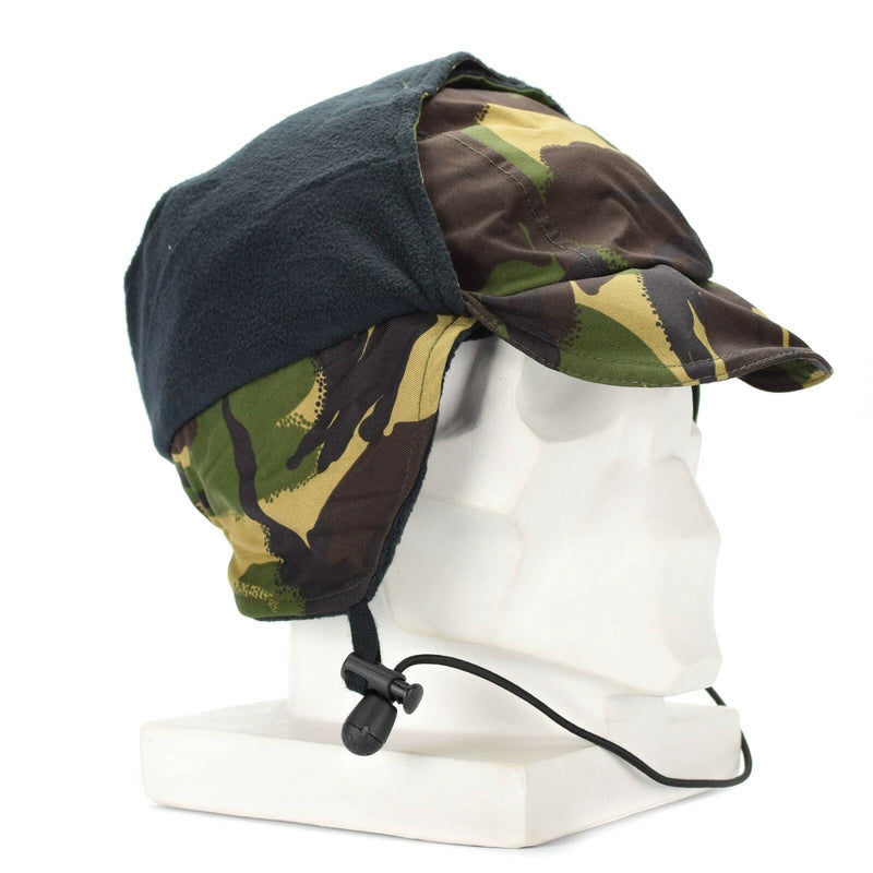 Genuine British Army DPM Camo Waterproof Gore Tex cap Lined Cold Weather hat New