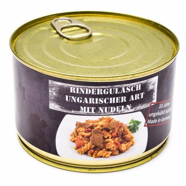 Emergency ration army survival food canned Hungarian beef goulash  400g can