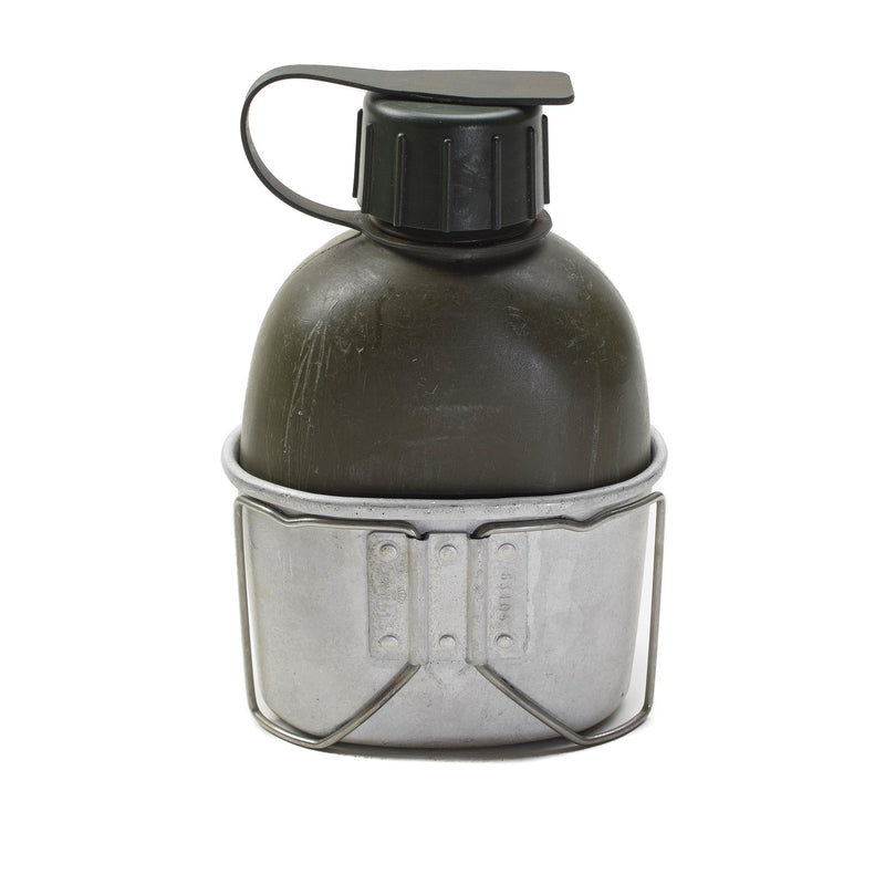 Original Danish Military flask canteen pouch universal attachment DK camouflage