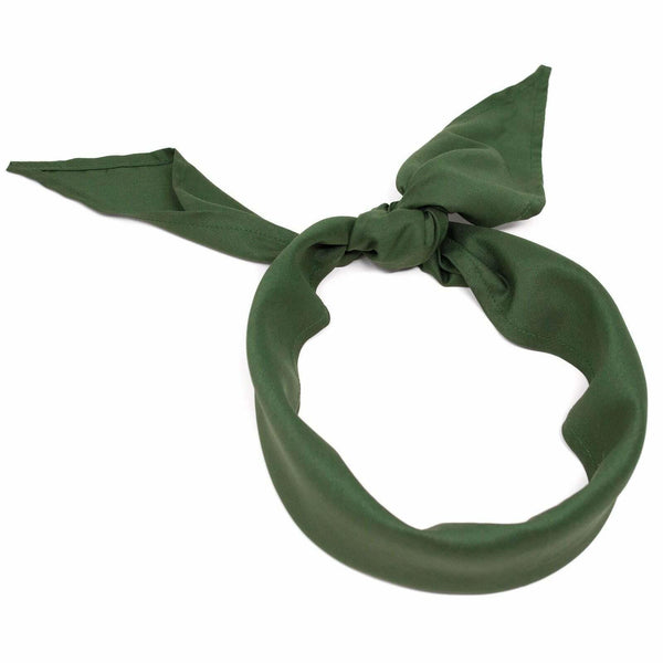 Genuine Czech Republic military bandana lightweight CZ first aid scarf green NEW