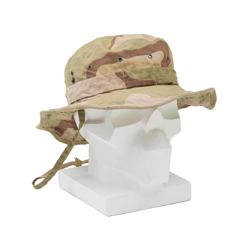 Genuine Dutch army boonie hat DPM desert camouflage cap wide brim summer hat