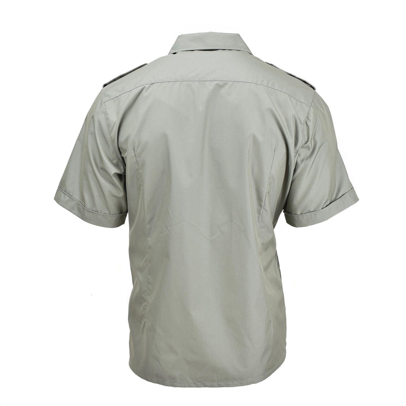 Genuine Spanish Navy Armada shirts marines olive short sleeve formal shirt NEW