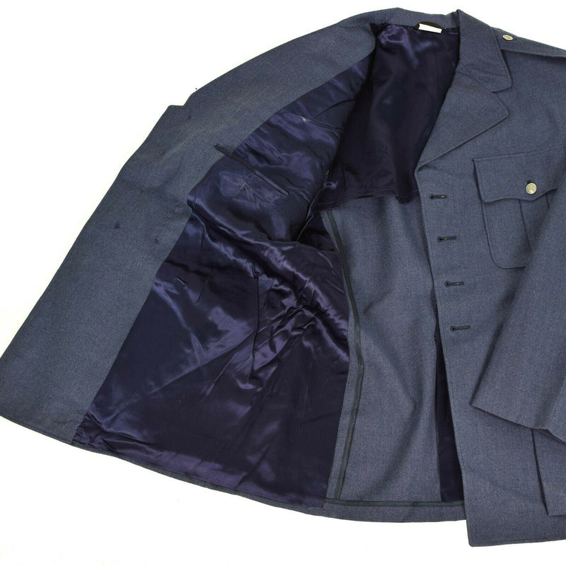 Original US Army Air Force jacket coat men's blue USAF wool coat Service Dress