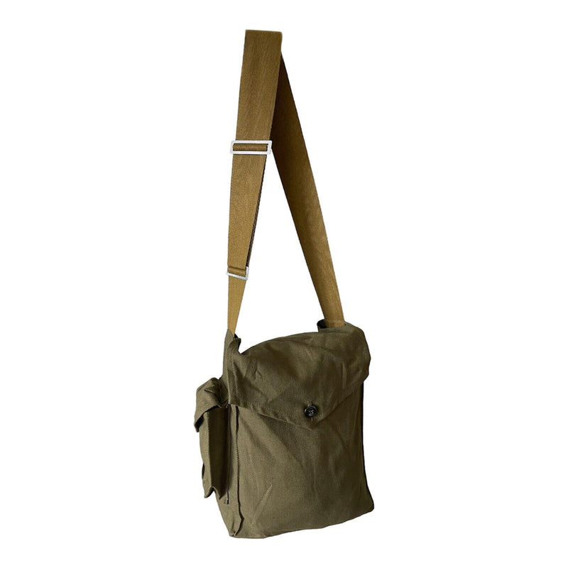Genuine Soviet Russian Army Surplus Canvas Military Shoulder Gas Mask Bag GP-5.