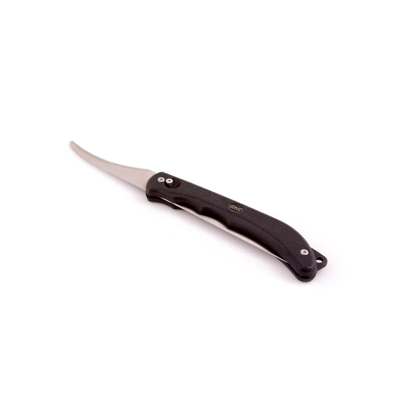 EKA Brand DUO fillet knife sailor gut opener 59 HRC steel rubber handle sheath