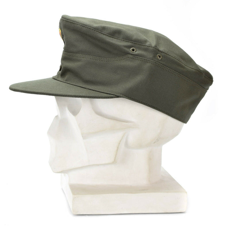 Genuine ORIGINAL GERMAN ARMY OLIVE CAP O.D field tactical military hat men's NEW
