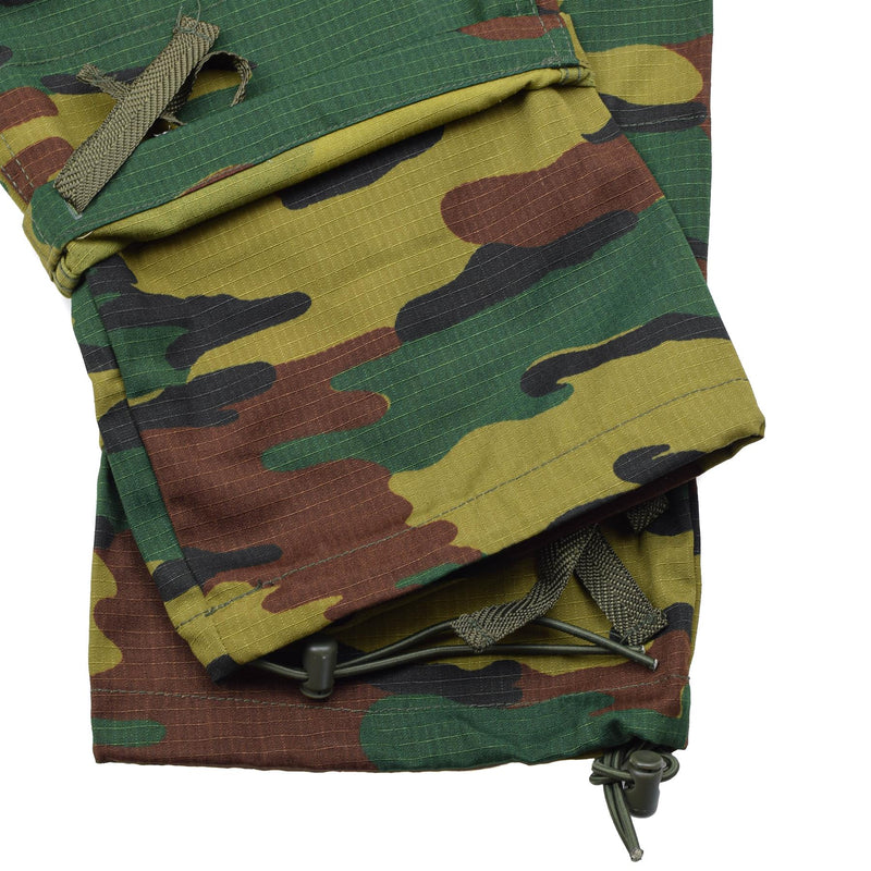 TACGEAR Brand Belgium Army style field cargo combat pants jigsaw camo ripstop