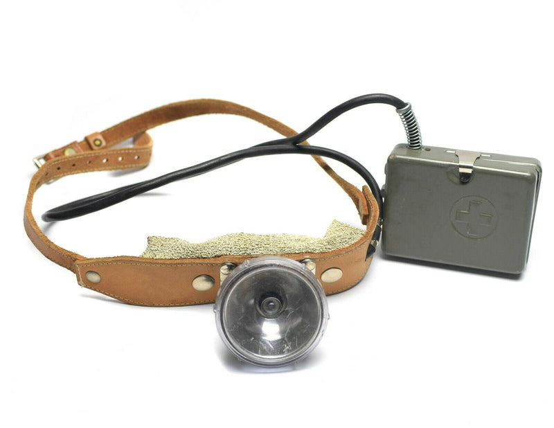 Genuine Swiss army Head lamp Head torch flashlight military Switzerland issue