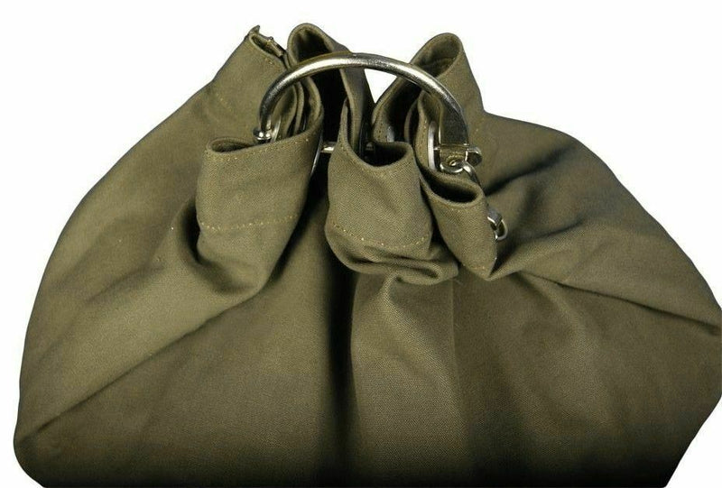Genuine German army sea sack duffel bag w shoulder straps large w lock backpack