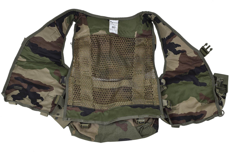 Original French Military Assault tactical CCE vest combat grenade pouches NEW