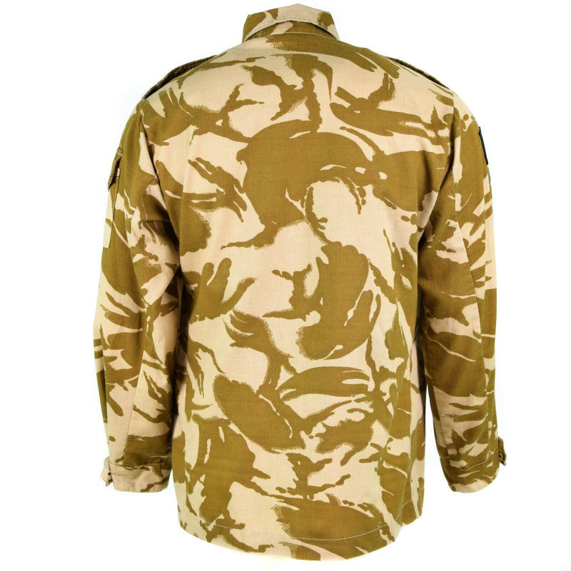 Genuine British army jacket combat desert camo field shirt lightweight military