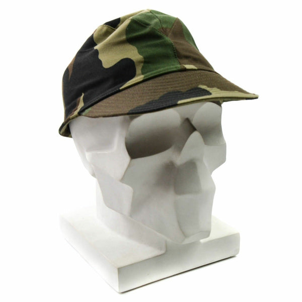 Genuine French France army combat cap F1 Military field combat peaked cap camo
