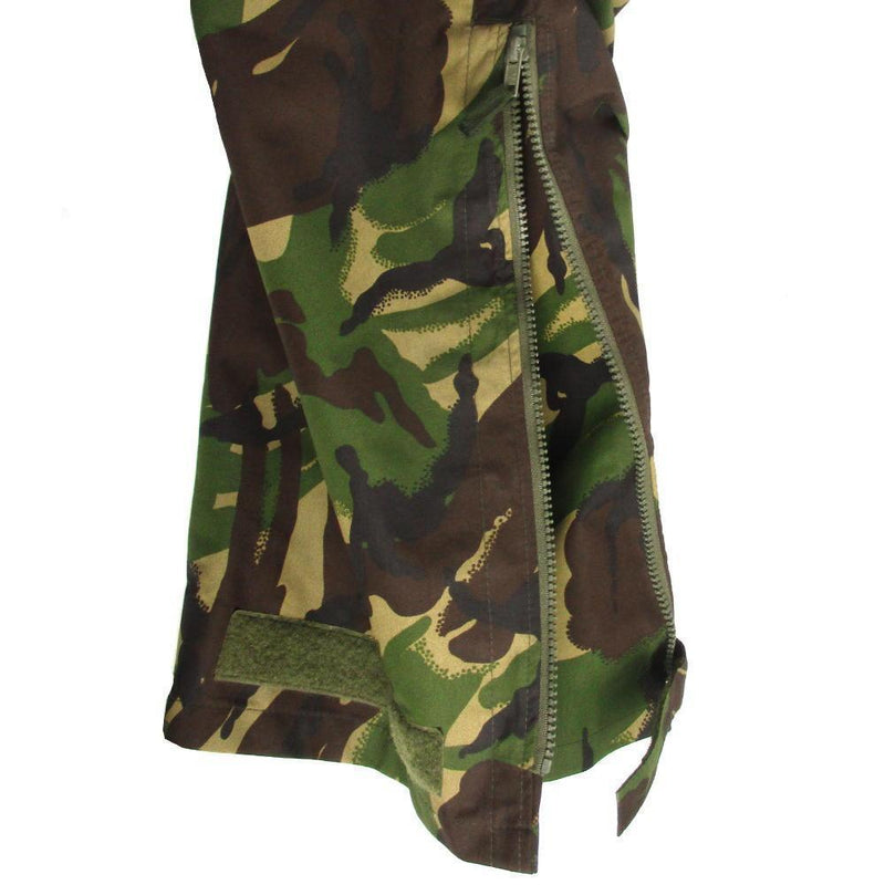 Original British army military combat DPM camo rain pants waterproof goretex