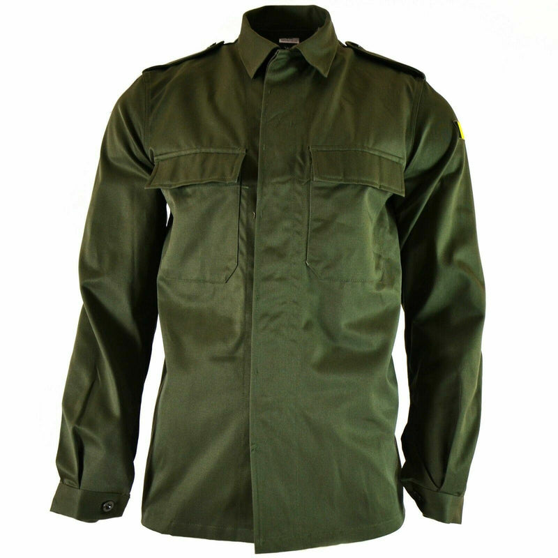 Genuine Belgian army field jacket military BDU olive shirt military combat NEW