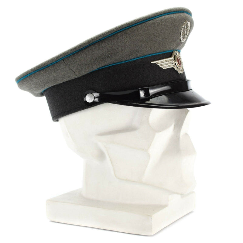 Original East German NVA army visor cap Air forces military peaked hat NEW