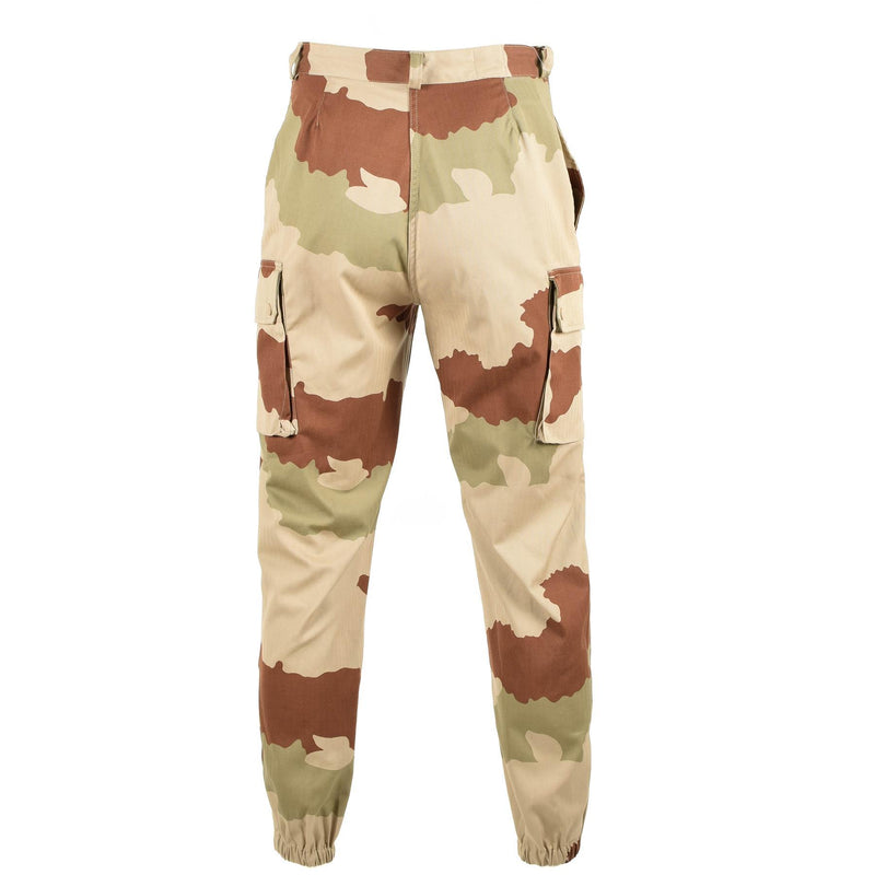 Original French Military pants F2 desert camo pants reinforced army BDU trousers