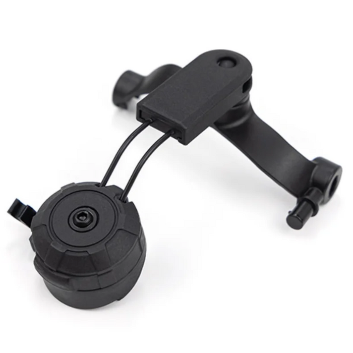 Earmor M19C ARC Rail Helmet Adapter Kit for M31 M32 PLUS Headsets Black