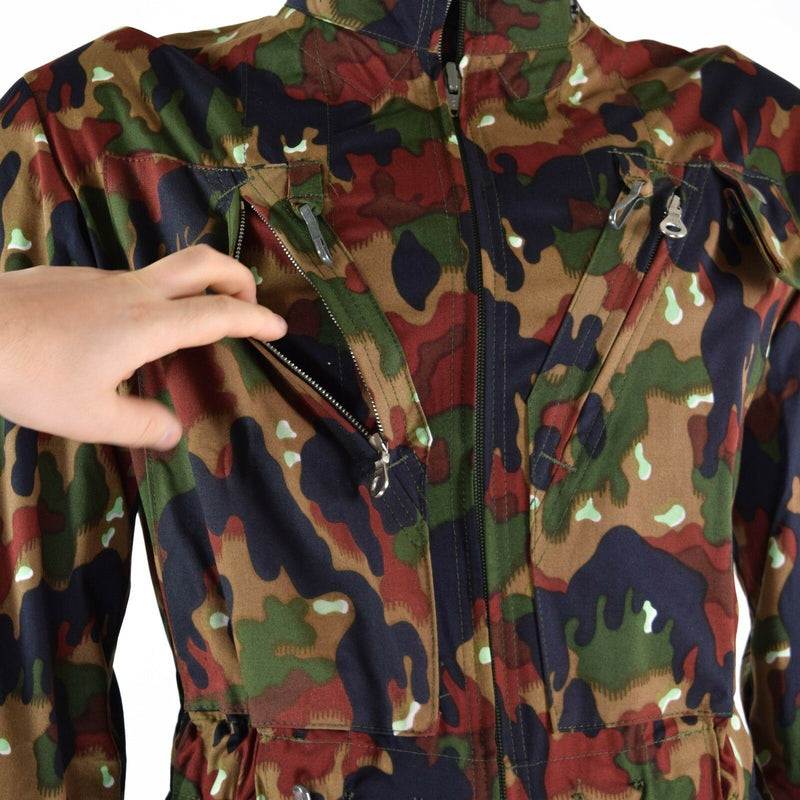 Original Swiss Switzerland army Alpen coverall suit tanker military issue