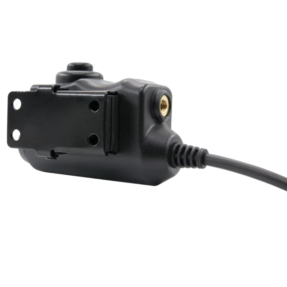 Earmor M52-KEN PTT Adapter Kenwood Baofeng Radio Headset Tactical Black