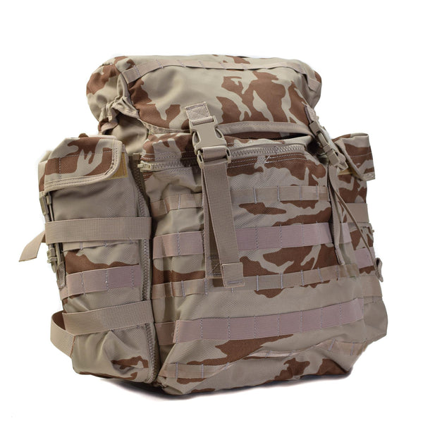 Original Czech Republic military molle backpack desert camo 30l quick release