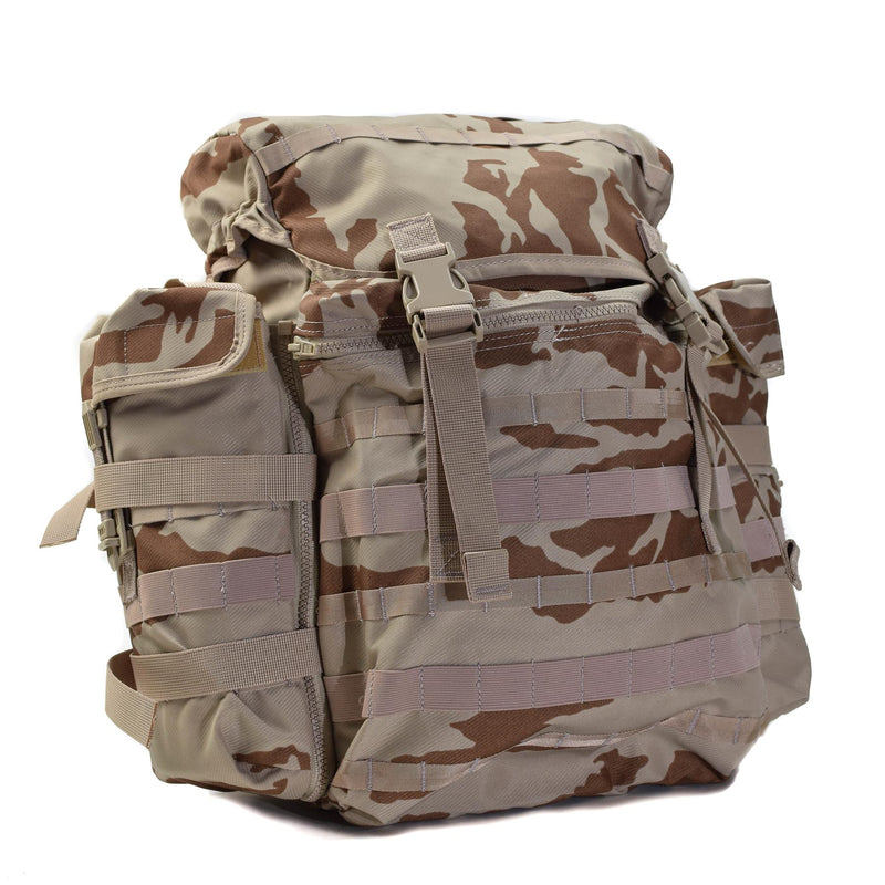 Original Czech Republic military molle backpack desert camo 30l quick release