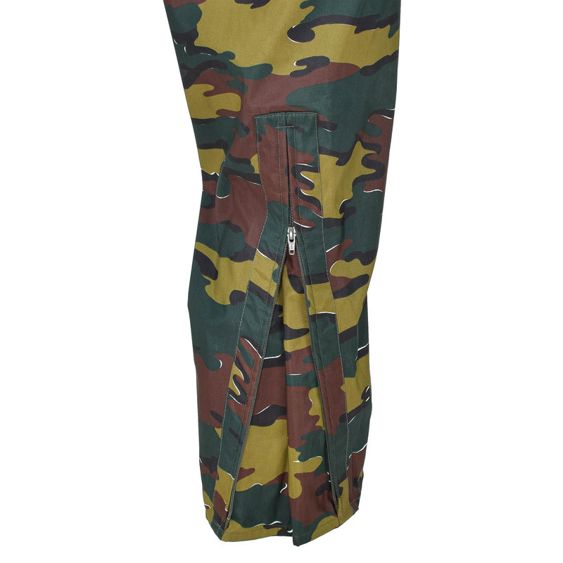 Original Belgian Military waterproof pants jigsaw camo seyntex rain trousers