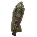 Original Dutch Military Combat Shirt Field Top Quarter Zip DPM Camouflage