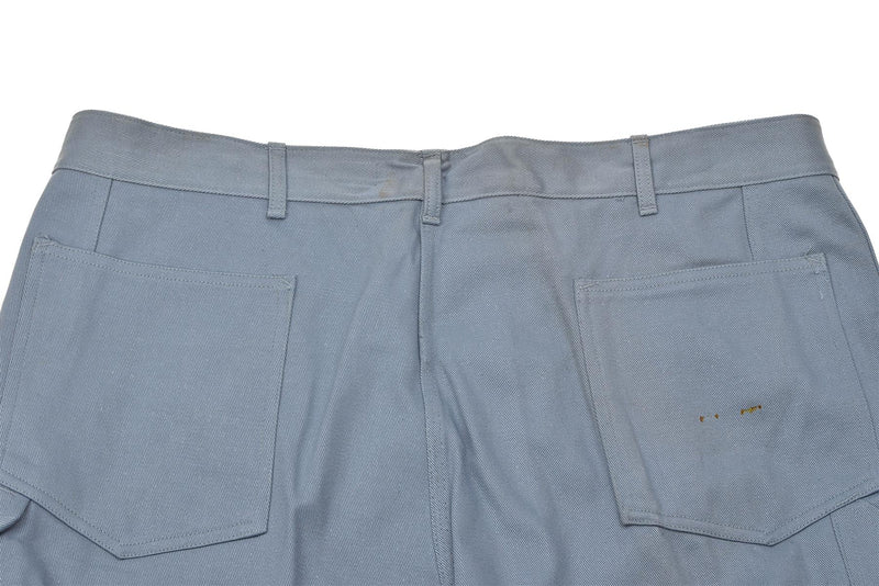 Original Danish Military pants casual Denmark army personnel trousers blue NEW