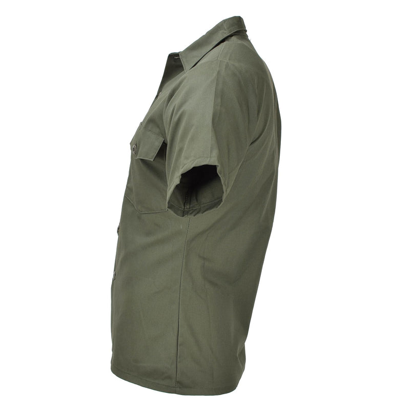 Original U.S. Military field tactical olive shirts short sleeve army fatigue NEW