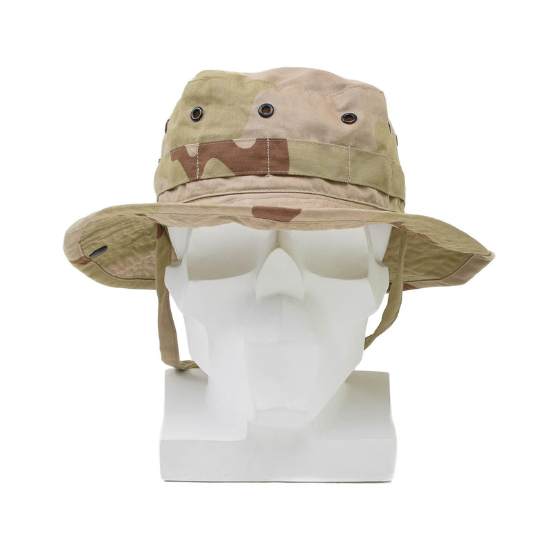Genuine Dutch army boonie hat DPM desert camouflage cap wide brim summer hat