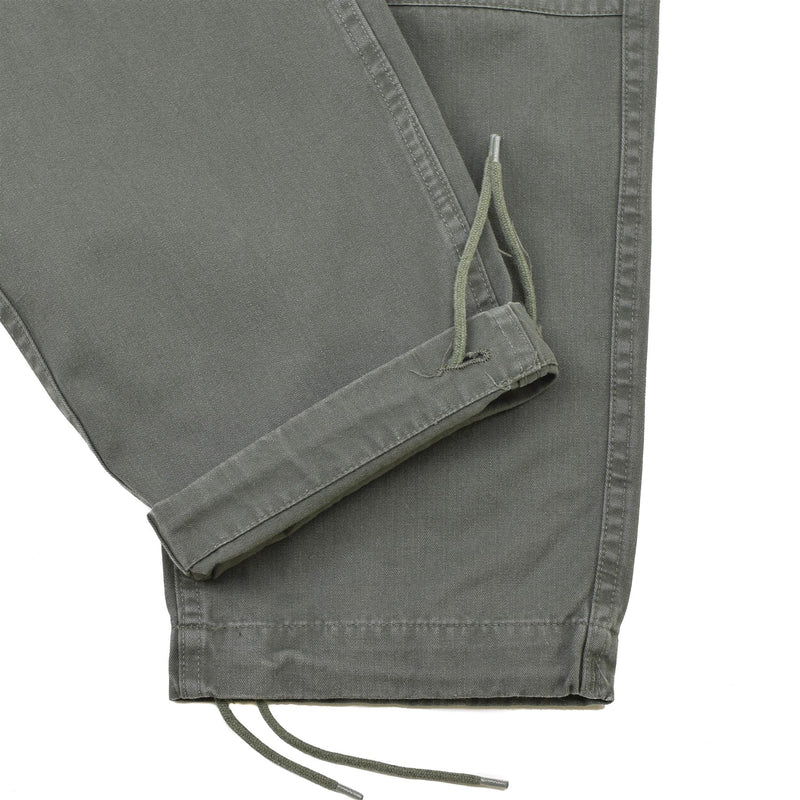 Genuine French Military air forces pants gray reinforced work cargo trousers