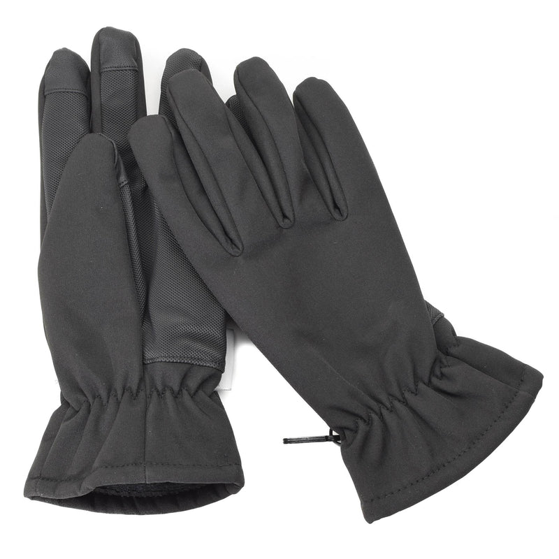 Mil-Tec Gloves Men Softshell THINSULATE™ lining Black Winter Mens tactical gear