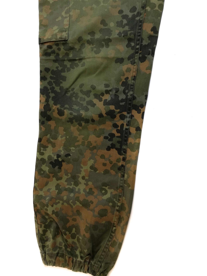Original German army issue flecktarn camo pants field combat military trousers