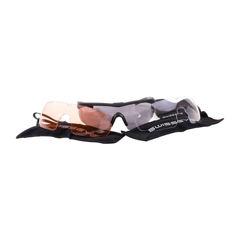 SWISS EYE Safety goggles 3 color lenses anti-scratch anti-fog UV eye protection