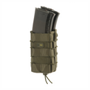 M-TAC Open Double Magazine Pouch Non Slip Rubberized Tactical Cordura Olive