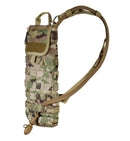 A.Blochl TF1 3-liter hydration pack in MTP camouflage with MOLLE system and leak-proof bladder for hiking and outdoor use