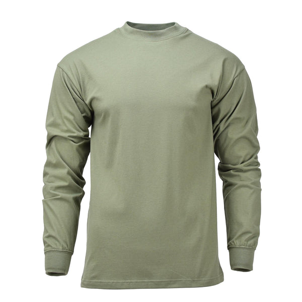 Czech Military Shirt long sleeved olive underwear 2nd layer hiking uniform NEW
