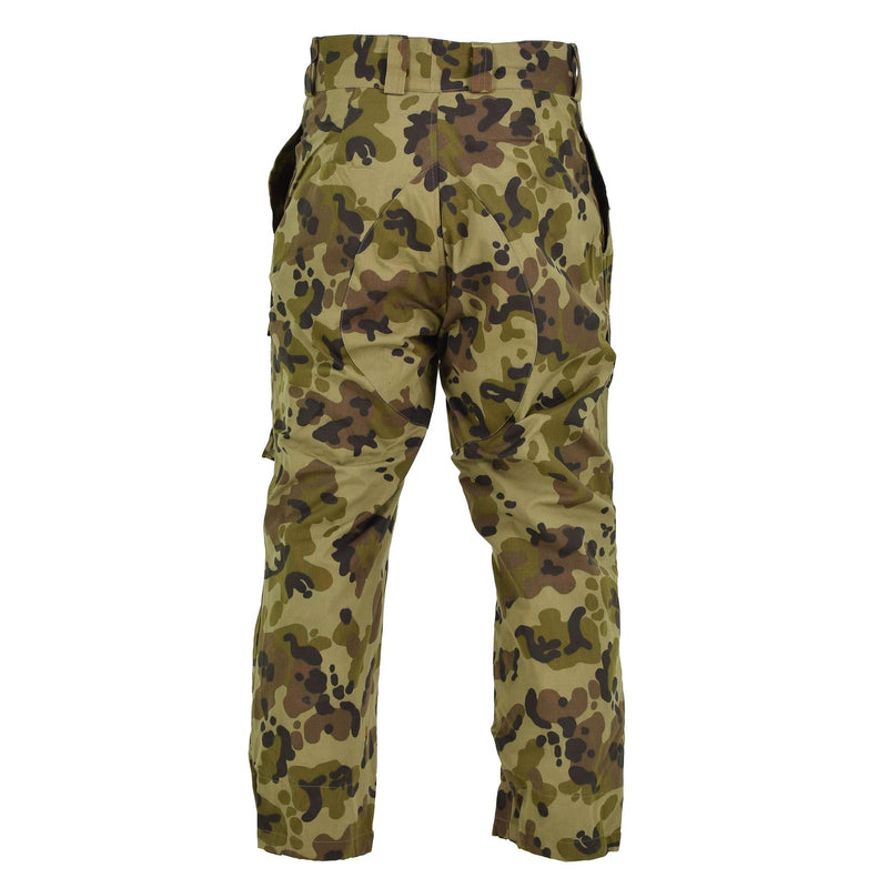 Original Romanian field troops pants fleck pattern camouflage BDU trousers NEW