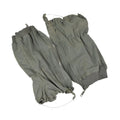 Authentic French military troops combat gaiters OD olive military surplus