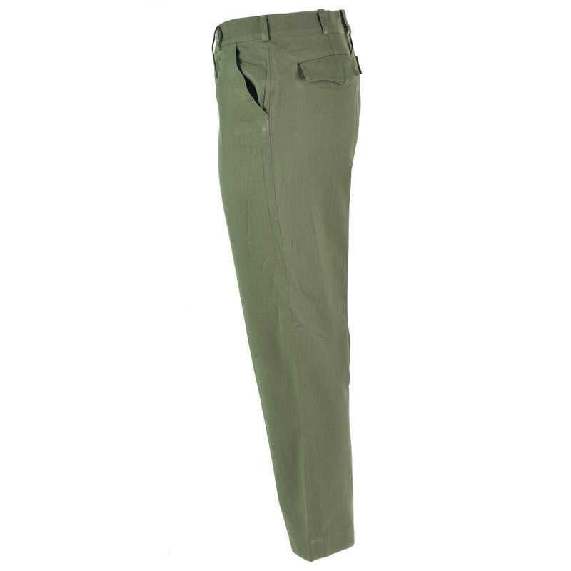 Original Portuguese army field combat pants olive green military pants Portugal