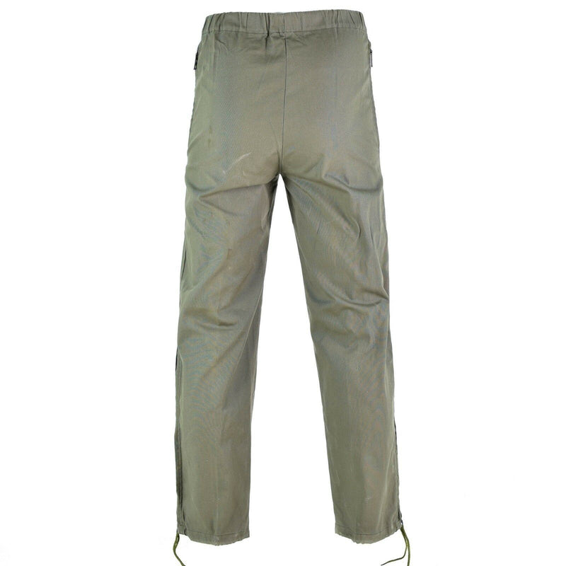Original Swiss army pants field combat trousers OD military issue Switzerland
