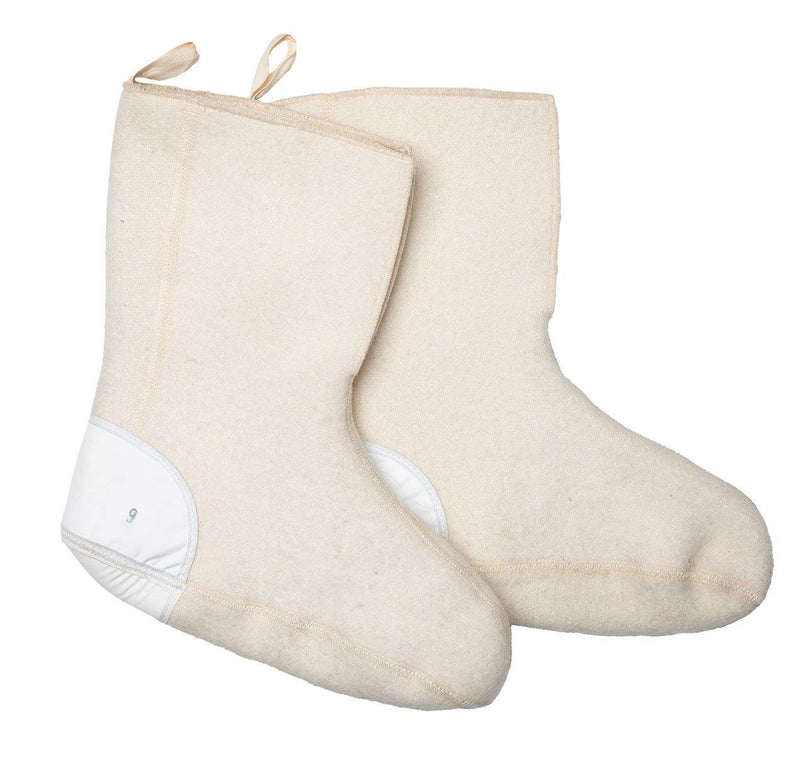 Original Mukluk inner boots cold weather wool vintage boots warm liner white NEW