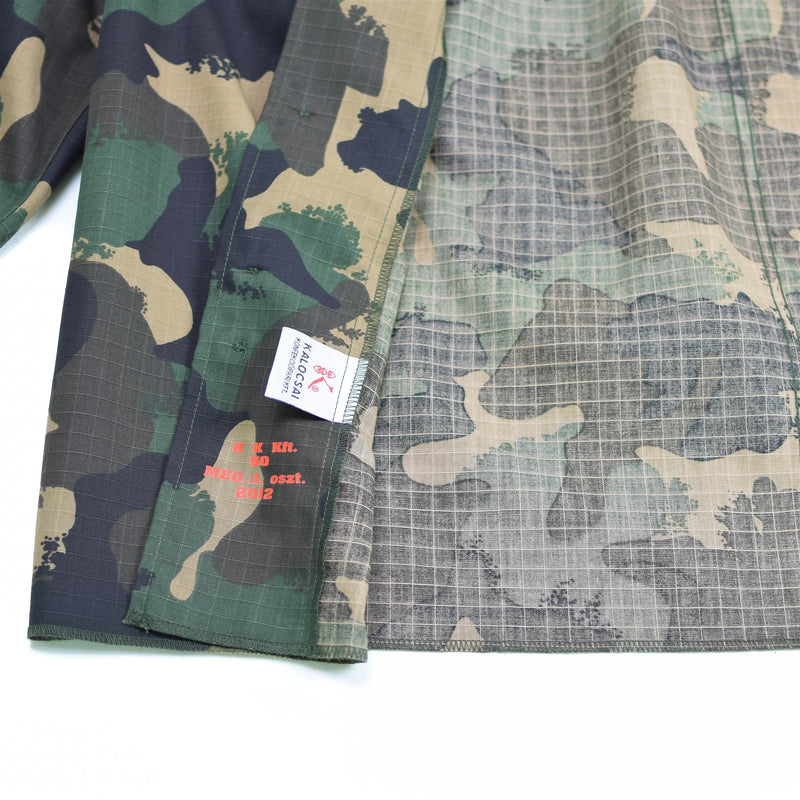 Genuine Hungarian army shirt m90 4 color camouflage long sleeve military NEW