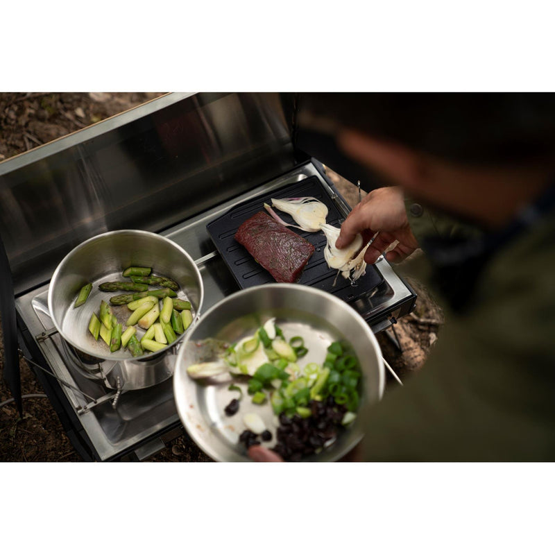 Primus CampFire Griddle plate camping hiking stove grill pan ceramic coated